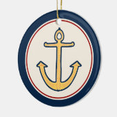 Décoration En Céramique Ancre nautique (Gauche)