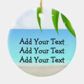 Décoration En Céramique Ancre Paradise Beach (Dos)