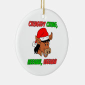 Décoration En Céramique Âne italien de Noël (Droite)