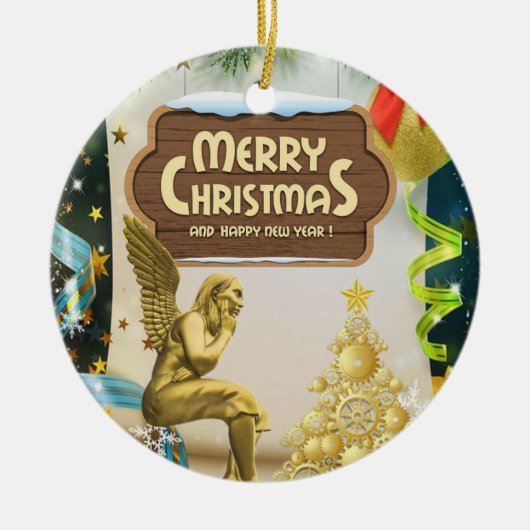 Décoration En Céramique Ange, Ange (Devant)