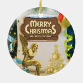 Décoration En Céramique Ange, Ange (Dos)