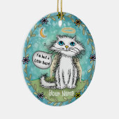 Décoration En Céramique Ange Chat Scraggles (Droite)