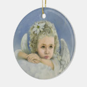 Décoration En Céramique Ange de Noël (Gauche)