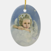 Décoration En Céramique Ange de Noël (Devant)