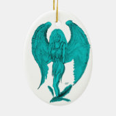 Décoration En Céramique Angel (Dos)