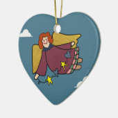 Décoration En Céramique Angel (Gauche)