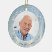 Décoration En Céramique Angel au paradis | Mémoire Photo Keepsaké (Gauche)