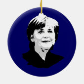 Décoration En Céramique Angela Merkel (Dos)