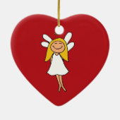 Décoration En Céramique angélique (Dos)