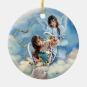 Décoration En Céramique Anges (Dos)