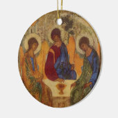 Décoration En Céramique Anges de la Trinité à Mamré (Gauche)