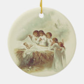 Décoration En Céramique Anges du Christ (Dos)