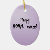 Décoration En Céramique Anglais Cocker Spaniel Witch Ornament en céramique (Dos)