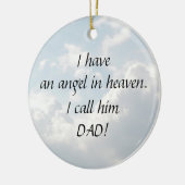 Décoration En Céramique Angle modifiable au ciel (Gauche)