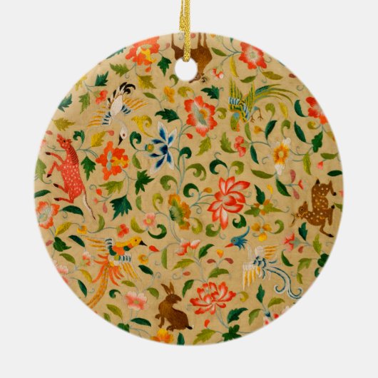 Décoration En Céramique Animal Antique Cheval Oiseau Deer Rabbit (Dos)