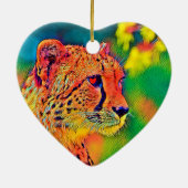 Décoration En Céramique AnimalColor_Cheetah_004 (Dos)