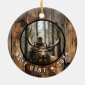 Décoration En Céramique Année de conservation commémorative du chasseur (Dos)