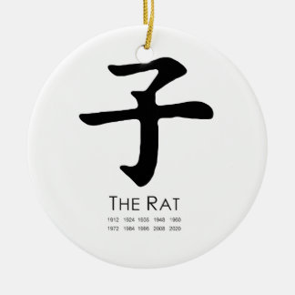 Décoration En Céramique Année du rat