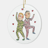 Décoration En Céramique Anniversaire de la soie (Gauche)