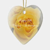 Décoration En Céramique Anniversaire du 50e Mariage (Gauche)