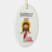 Décoration En Céramique anniversaire garçon jesus noël (Droite)