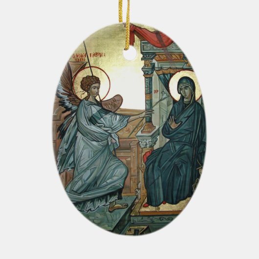 Décoration En Céramique Annonciation (Dos)