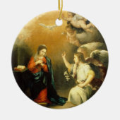 Décoration En Céramique Annonciation personnalisable (Devant)