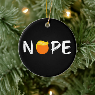 Décoration En Céramique Anti-Trump - Édition Nope II