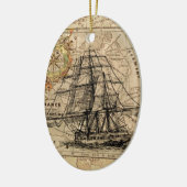 Décoration En Céramique Antique Old General France (Gauche)