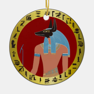 Décoration En Céramique Anubis, Dieu égyptien