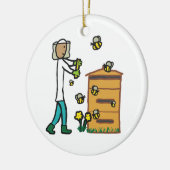 Décoration En Céramique Apiculture (Gauche)