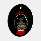 Décoration En Céramique Appaloosa Christmas (Droite)