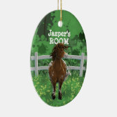 Décoration En Céramique Appaloosa Pony (Droite)