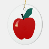 Décoration En Céramique Apple, éducatif (Gauche)
