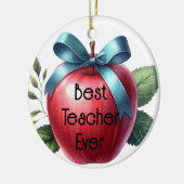 Décoration En Céramique Appréciation de l'enseignant Pommes et vaches pers (Gauche)