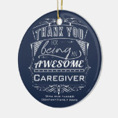 Décoration En Céramique Appréciation du Merci de l'aidant (Gauche)