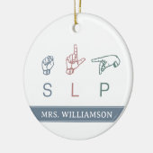 Décoration En Céramique Appréciation du Pathologiste pour la parole person (Gauche)