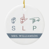 Décoration En Céramique Appréciation du Pathologiste pour la parole person (Dos)