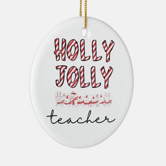 Décoration En Céramique Appréciation personnalisée de l'enseignant Ornemen (Droite)