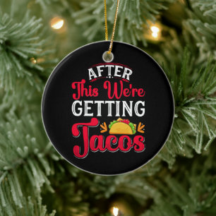 Décoration En Céramique Après ça, on va manger des tacos