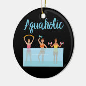 Décoration En Céramique Aquaholic de l'eau (Gauche)