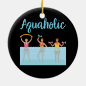 Décoration En Céramique Aquaholic de l'eau (Dos)