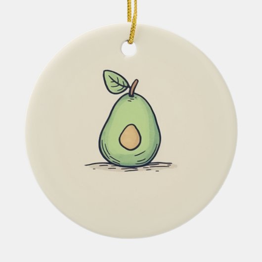 Décoration En Céramique Aquarelle Cuire Porte (Devant)