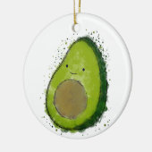 Décoration En Céramique Aquarelle Cute Avocado (Gauche)