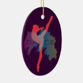 Décoration En Céramique Aquarelle de danse (Droite)