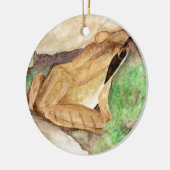 Décoration En Céramique Aquarelle de grenouille à bois (Gauche)