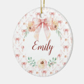 Décoration En Céramique Aquarelle de l'arc coquette (Gauche)