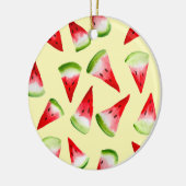 Décoration En Céramique Aquarelle de pastèque fruit mignon (Gauche)