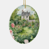 Décoration En Céramique Aquarelle esthétique sur mesure Irish Village Cott (Droite)