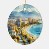 Décoration En Céramique Aquarelle Marbella Espagne (Gauche)